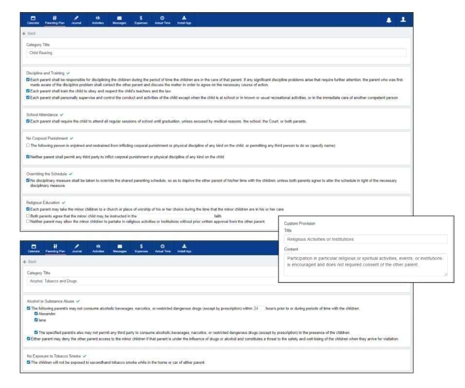 Free Parenting Plan App - How to Make a Parenting Plan